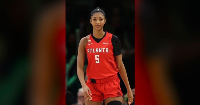 Angel Reese, Forward for the Atlanta Dream. File photo, 2026.