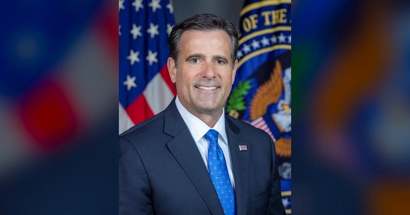John Ratcliffe, Director of the Central Intelligence Agency. File photo, 2020.