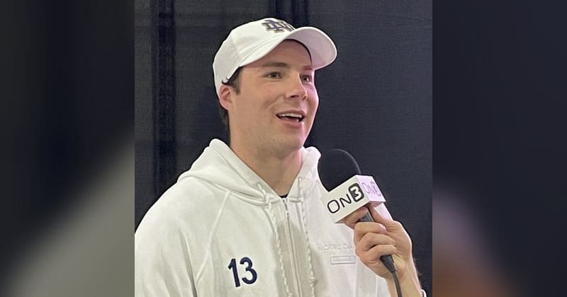 Riley Leonard, Indianapolis Colts quarterback. File photo, 2025.