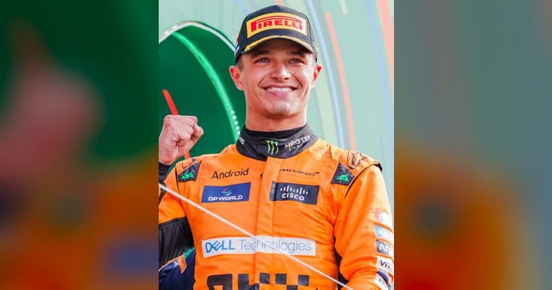 Lando Norris, Formula 1 driver for McLaren. File photo, 2024.