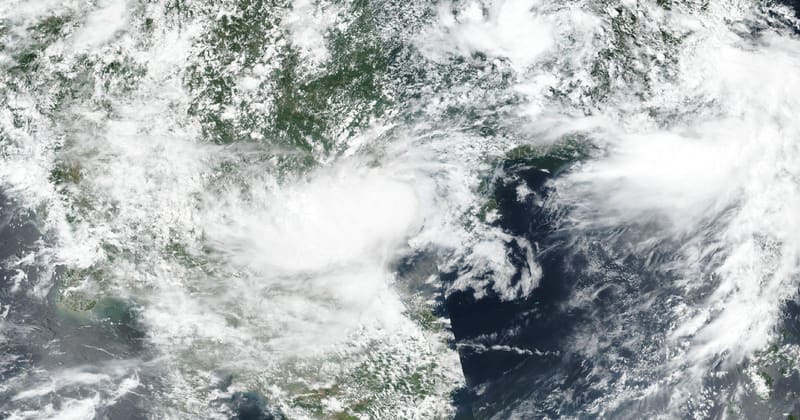 Typhoon Narra in NASA satellite imagery, 2026-08-24.